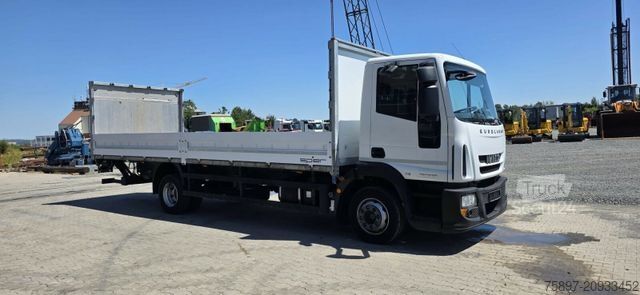 LKW mit Pritsche & Plane IVECO 120 E 25 / ex BUNDESWEHR / 51 tkm / TOP ZUSTAND