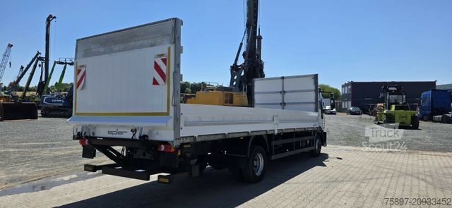 LKW mit Pritsche & Plane IVECO 120 E 25 / ex BUNDESWEHR / 51 tkm / TOP ZUSTAND