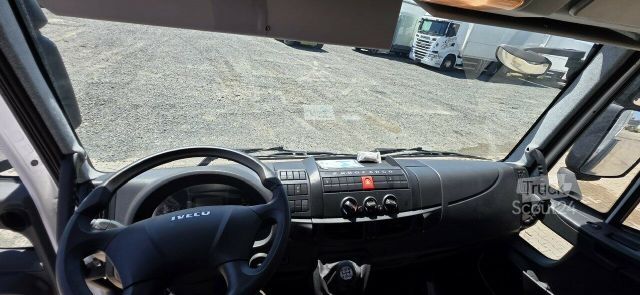 LKW mit Pritsche & Plane IVECO 120 E 25 / ex BUNDESWEHR / 51 tkm / TOP ZUSTAND