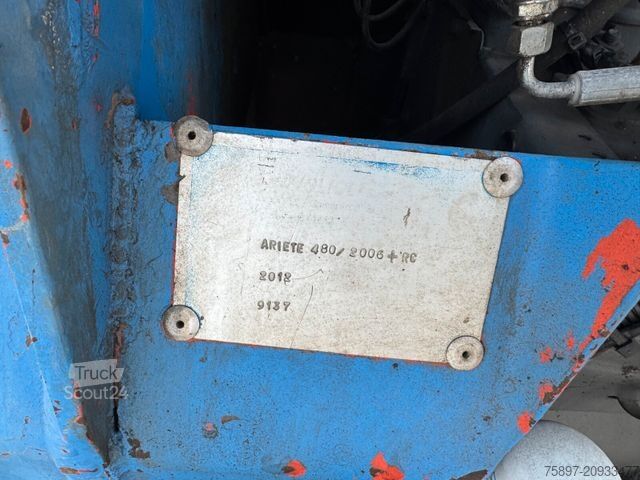 друго  Hassel Ariete Schrottpresse Kran /Taurus Lefort