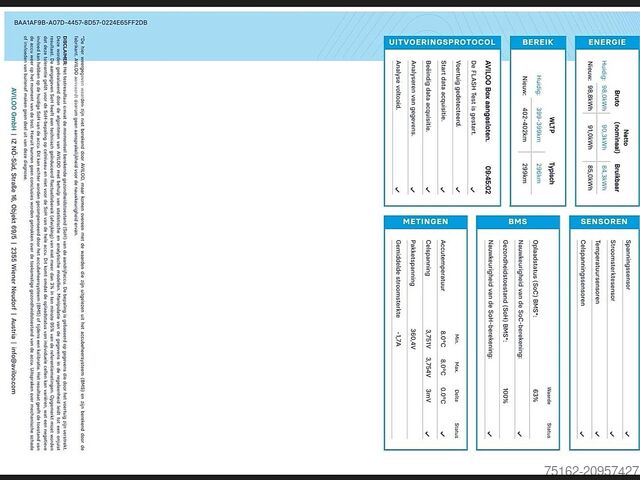 Walizka FORD E-TRANSIT 390 L3 184 KW LAADKL
