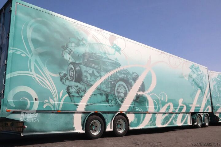 Чемодан LIMETEC FULL SIDE OPEN TRAILER | 2 AXLE DOLLY | SPECIAL