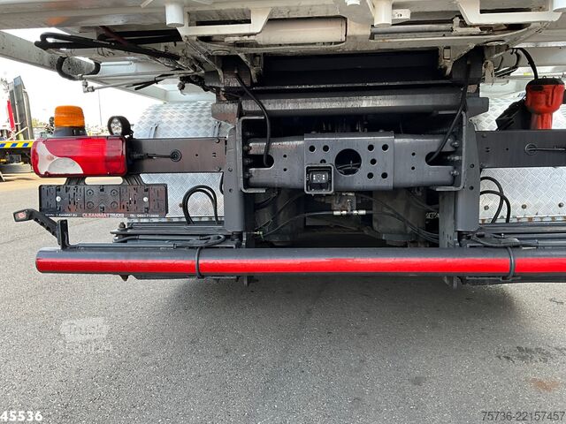 Camion-benne avec grue Scania P 340 Euro 6 CNG HMF 25 Tonmeter laadkraan