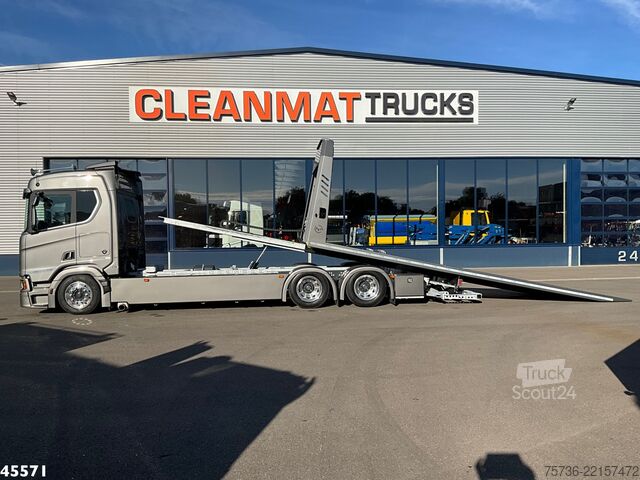 Όχημα ανάκτησης Scania R 590 V8 6x2 Retarder Bergingsvoertuig Just 15...