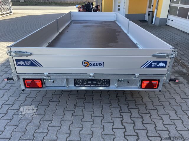 Nyitott platós Saris Pritsche Autotransporter PL 506 204 3500