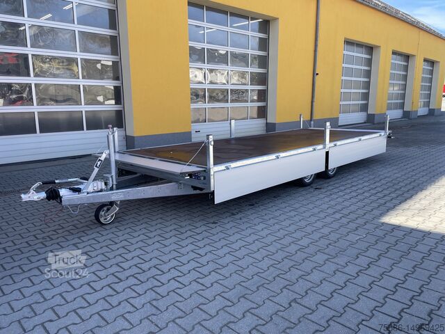 Nyitott platós Saris Pritsche Autotransporter PL 506 204 3500