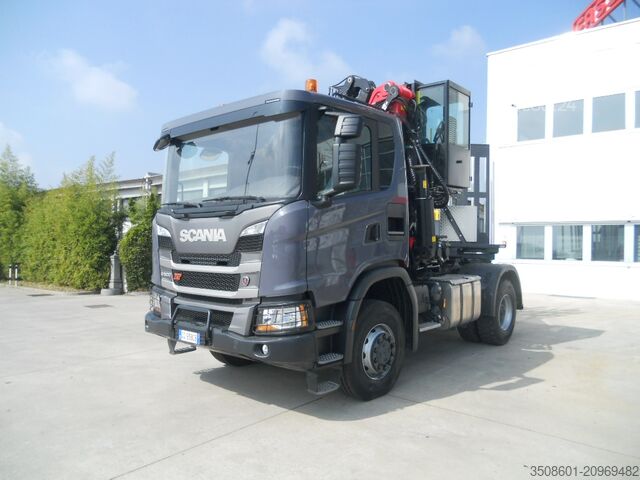 Teherautó Epsilon daruval SCANIA G 500 XT