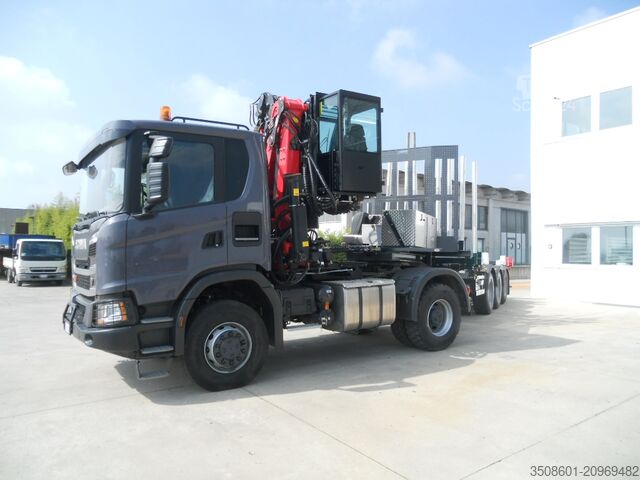 Teherautó Epsilon daruval SCANIA G 500 XT