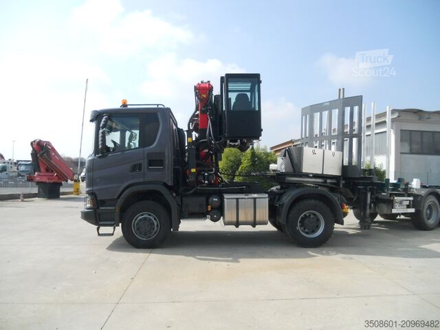 Teherautó Epsilon daruval SCANIA G 500 XT