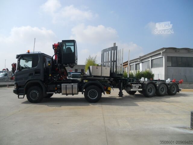 Teherautó Epsilon daruval SCANIA G 500 XT