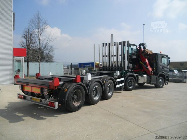 Teherautó Epsilon daruval SCANIA G 500 XT