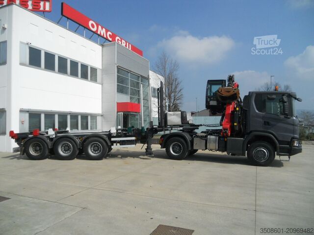 Teherautó Epsilon daruval SCANIA G 500 XT