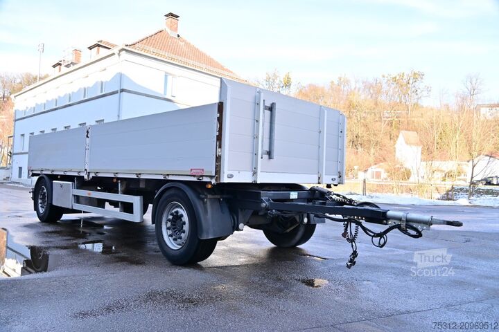 Atvērta piekabe ar tentu  Andres  Mafa Andres AG Typ L18 68e Alu Boden