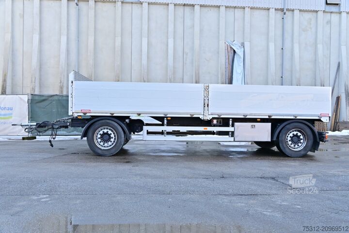 Atvērta piekabe ar tentu  Andres  Mafa Andres AG Typ L18 68e Alu Boden