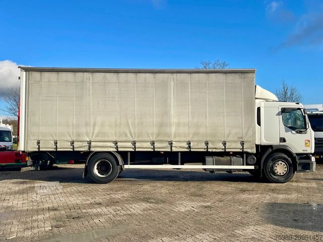 Bâche coulissante Renault Premium 320 19,5 T,  Manual. France truck.  gre...