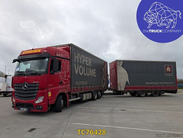 Lona deslizante Mercedes-Benz Actros 2548