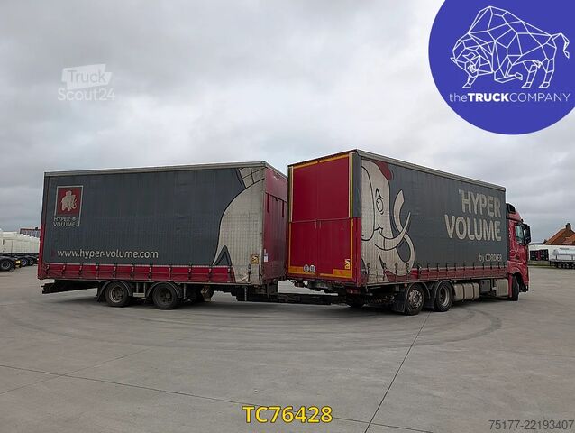 Lona deslizante Mercedes-Benz Actros 2548