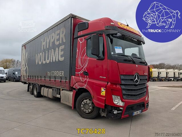 Lona deslizante Mercedes-Benz Actros 2548