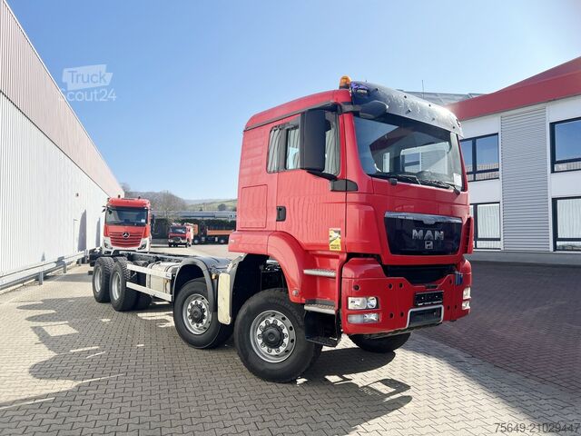 Vrachtwagenchassis MAN TGS 41.480 8X8 BB TGS 41.480 8X8 BB, Motorabtrieb