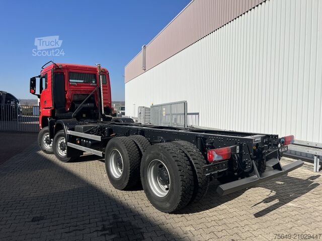 Vrachtwagenchassis MAN TGS 41.480 8X8 BB TGS 41.480 8X8 BB, Motorabtrieb
