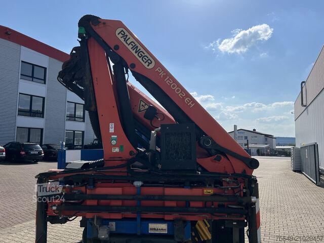 Teherautóra szerelt daru Mercedes-Benz Antos 1836 L 4x2 Antos 1836 L 4x2, Glastransporter, Heckkran Palfinger Pk 12002-EH, Funk