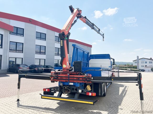 Teherautóra szerelt daru Mercedes-Benz Antos 1836 L 4x2 Antos 1836 L 4x2, Glastransporter, Heckkran Palfinger Pk 12002-EH, Funk