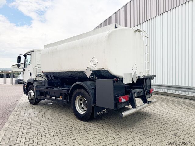 Tankwagen MAN TGM 18.280 4X2 BL TGM 18.280 4X2 BL, Esterer Tankaufbau ca. 13.910l, 2 Kammern