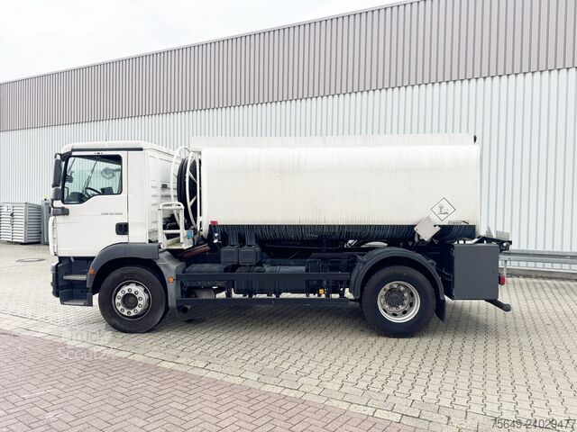 Tankwagen MAN TGM 18.280 4X2 BL TGM 18.280 4X2 BL, Esterer Tankaufbau ca. 13.910l, 2 Kammern