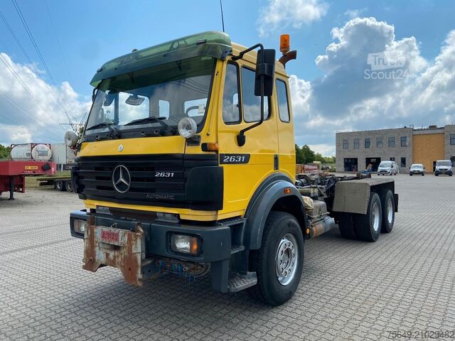 Camion benne à bras amovible Mercedes-Benz SK II 2631 6x4 SK II 2631 6x4, Winterdienstausstattung
