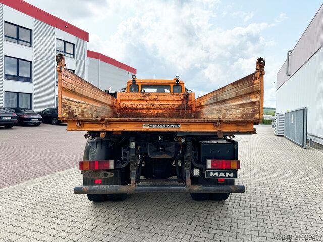 Camion-benne tricar MAN LE 18.280 4X4 BB LE 18.280 4X4 BB, Winterdienstausstattung, Grüne Plakette