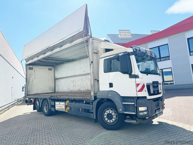Camion caisson MAN TGS 26.360 6X2-4 BL TGS 26.360 6X2-4 BL, Lift-/Lenkachse, Stapleraufnahme
