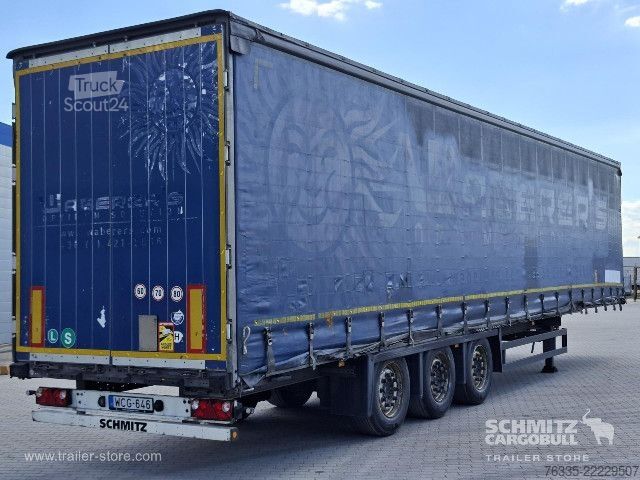 Otvorený náves s plachtou Schmitz Cargobull Curtainsider Mega