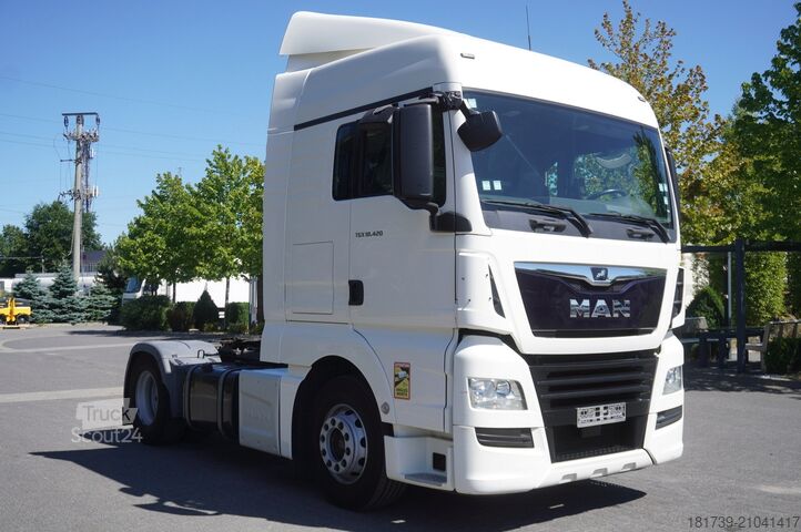 Standard tractor unit MAN TGX 18.420 tractor unit / 190 tho. km