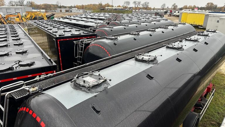 Semi-remorque benne 4 compartiments KEMPF SKM AK unloader 4 chambers with lower ch