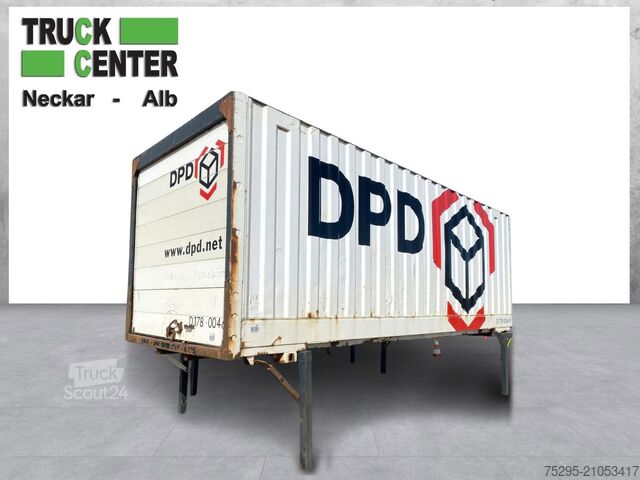 Επαγγελματικό όχημα  Thyssen 745Stahl Koffer Brücke Container Textil