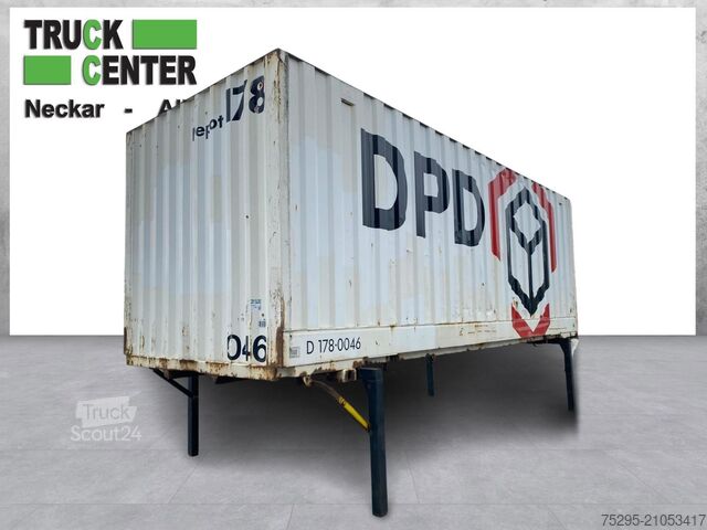 Επαγγελματικό όχημα  Thyssen 745Stahl Koffer Brücke Container Textil