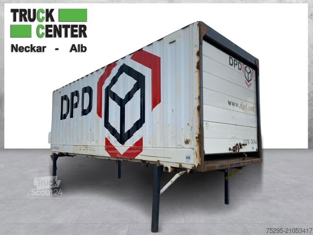 Επαγγελματικό όχημα  Thyssen 745Stahl Koffer Brücke Container Textil