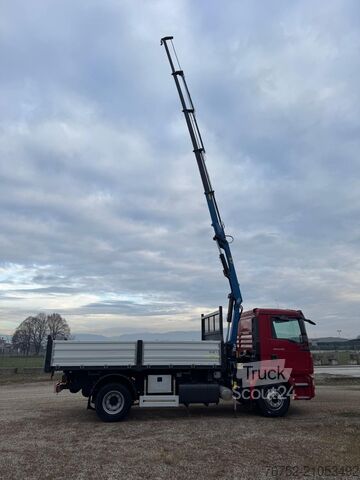 γερανός τοποθετημένος σε φορτηγό Man TGM 15.250