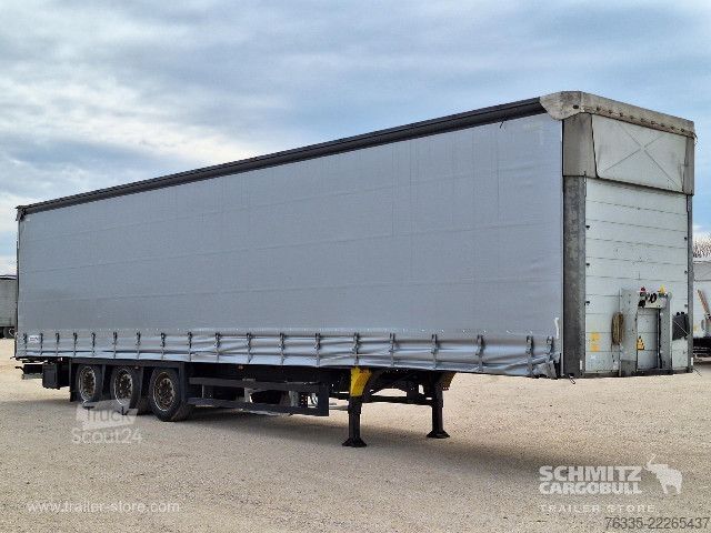 Åpen semitrailer med presenning Schmitz Cargobull Curtainsider Mega