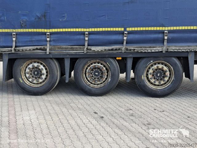Åpen semitrailer med presenning Schmitz Cargobull Curtainsider Mega