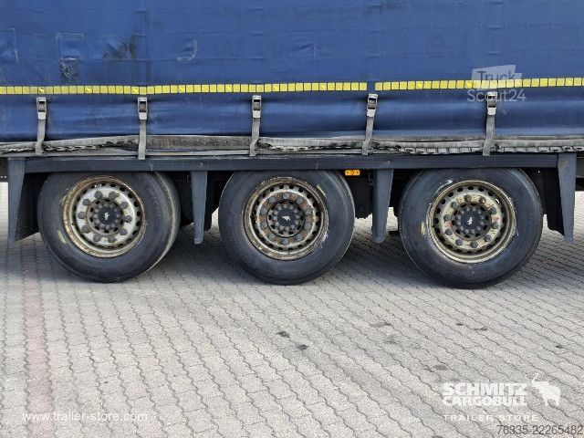 Åpen semitrailer med presenning Schmitz Cargobull Curtainsider Mega