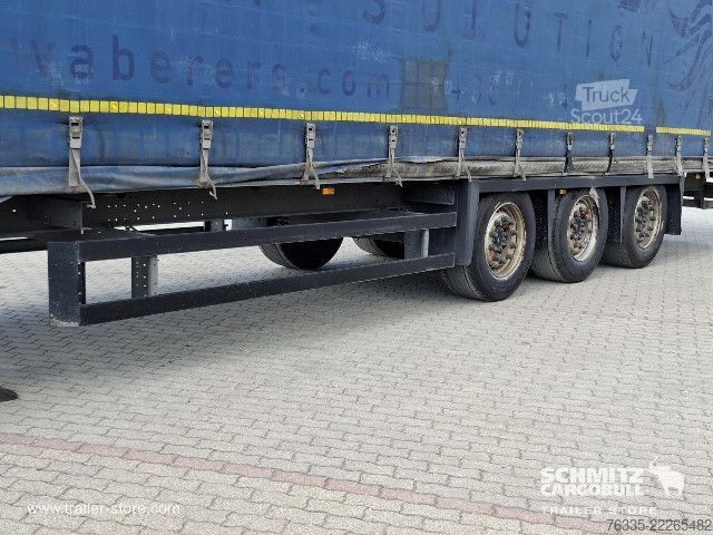 Åpen semitrailer med presenning Schmitz Cargobull Curtainsider Mega
