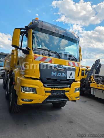 Camion basculante trilateral MAN TGS 35.470 BB / 8X6 / Meiller Bordmatik
