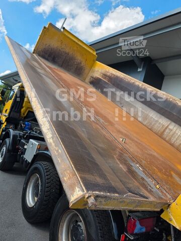Camion basculante trilateral MAN TGS 35.470 BB / 8X6 / Meiller Bordmatik