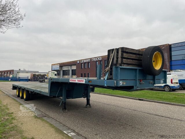 Dieplader Groenewegen ZOUS-15-24 Lowbed / Steel Suspension / Extendab...