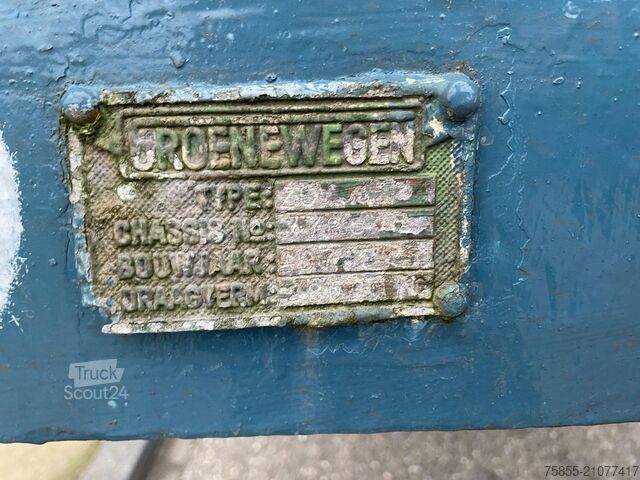 Dieplader Groenewegen ZOUS-15-24 Lowbed / Steel Suspension / Extendab...