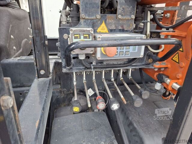 Trostrani kiperski kamion MAN TGS 18.420 4x2 BB Meiller Kipper Kran Atlas Funk