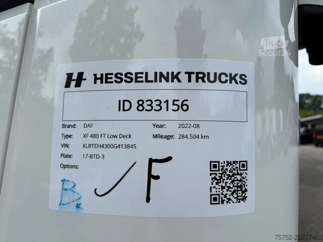 Zvezek SZM DAF XF 480 SSC Super Space Mega Lowdeck 284.504KM! ...