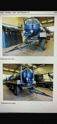 Anhänger  Tollensee Wasserfass