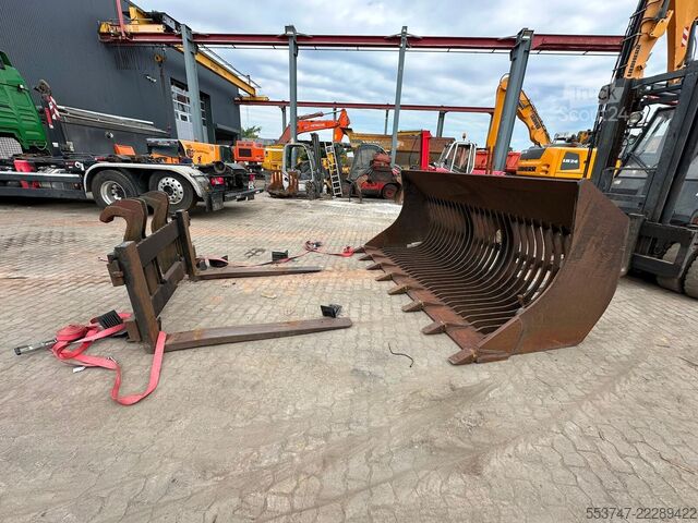 Siebträger Caterpillar Siebschuafel + Gabel